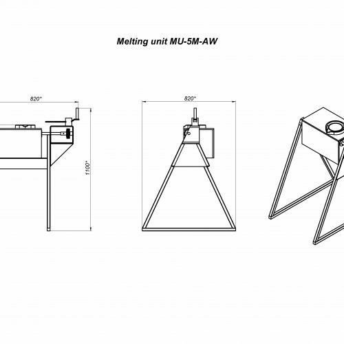 Плавильный узел MU-5М-AW