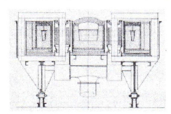 Печь индукционная фирмы фирмы Rochling Rodenhauser